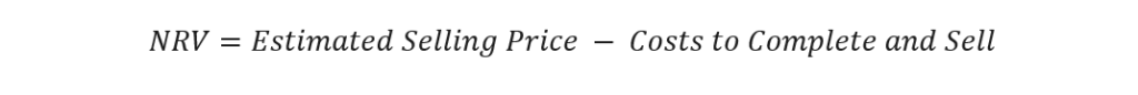 Net Realizable Value - Financial Edge