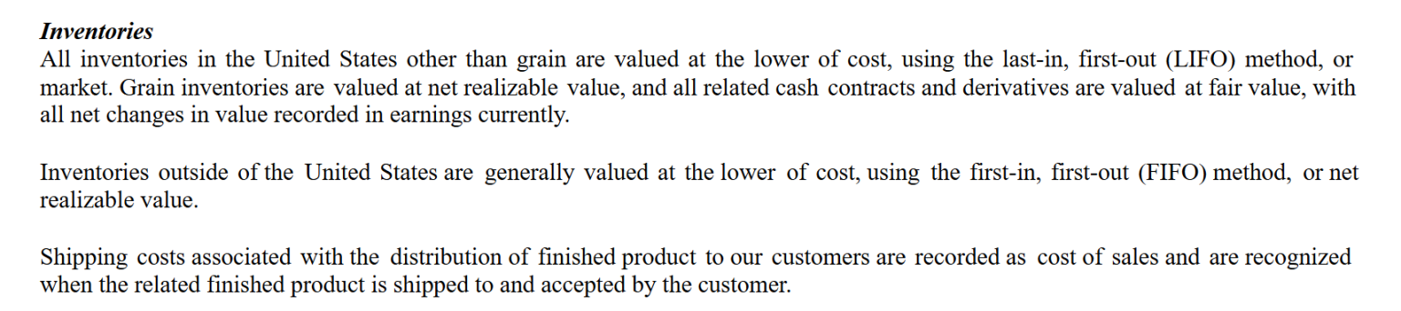 Net Realizable Value - Financial Edge
