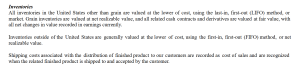 Net Realizable Value - Financial Edge