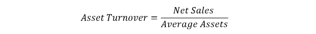 Asset Turnover Ratio Formula Asset Turnover Ratio Formula