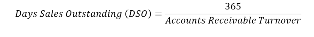 Days Sales Outstanding Formula Days Sales Outstanding Formula